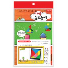 자석나라 칠교놀이 북, 혼합 색상, 1인용, 1개