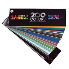 종이나라 200 Colors 컬러가이드 AJ20K102, 1개
