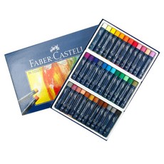 FABER-CASTELL 輝柏 油畫棒+紙管套組 127036, 36色