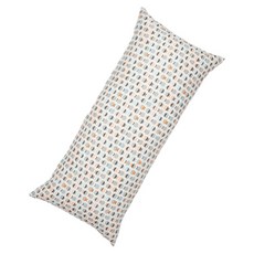 Ein Haus 栗子圖案棉質靠枕, 藍色