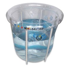 이오맘 유아 투명수영장, 혼합 색상, 1개
