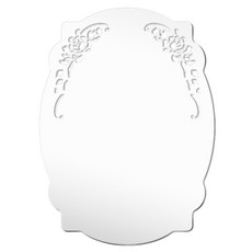 Kuu 壓克力安全鏡JM05配公主全身鏡, 單色