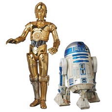메디콤토이 MAFEX 스타워즈 C-3PO + R2-D2 피규어 No.012, 1세트