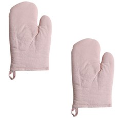 이코디 칼라풀 베이직 오븐장갑, 핑크, 2개입