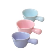 PUKO 粉彩系列迷你醬料碟, 粉色, 紫色, 藍色, 3片