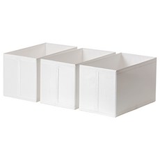 IKEA 宜家家居 SKUBB 儲物盒 白色 vs 402.903.71