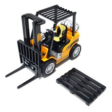 世界配送聲光3級叉車, 黃色的