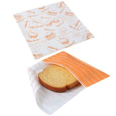 Sr 漢堡皮橙70p+吐司袋橙70p, 1套