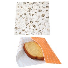 Sr 漢堡包裝瓦特70p+吐司袋橙70p, 1套