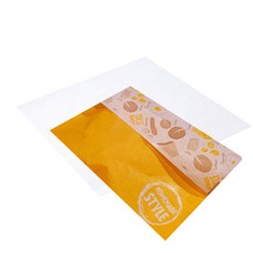 SR漢堡包裝紙普通60p+吐司袋自製60p, 1套