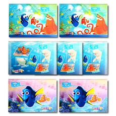 금홍팬시 도리를 찾아서 스프링 스케치북 랜덤 발송 7p, 350 x 250 mm, 14매