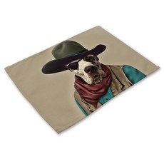 리빙팝 애니멀스타 테이블매트, 28, 42 x 32 cm, 1개