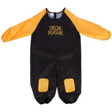 Petit Bebe 孩童全身防水畫畫衣, 黑色