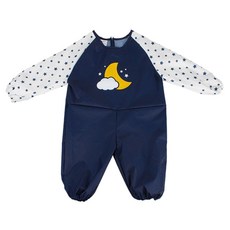 Petit Bebe 孩童全身防水畫畫衣, 海軍藍