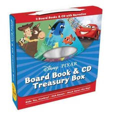 Disney-Pixar Board Book & CD Treasury Box: Ride 'Em Cowboy / Fish Games / Mack Saves the Day! 양장, Disney Pr