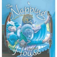 노부영 Napping House (with QR):, Houghton Mifflin Harcourt (HMH