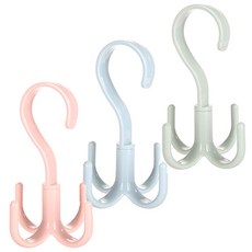 360도 회전식 다용도걸이, 랜덤 발송, 2개