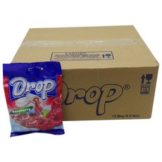 Drop 覆盆子味軟糖, 90g, 24包