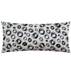 簡約圖案棉質靠墊, 四捨五入