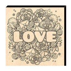 dreamART 著色木帆布情書, 混色