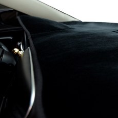 BlueCode 絲絨防滑儀表板避光墊 + 防塵袋 雙龍, 霧面黑 + 黑, Tivoli