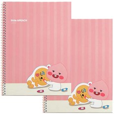 카카오프렌즈 리틀프렌즈 스프링연습장, 리틀 어피치, 2개