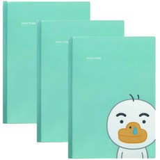 카카오프렌즈 리틀프렌즈 쫄대파일, 3개, 리틀 튜브