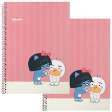 카카오프렌즈 리틀프렌즈 스프링연습장, 리틀 네오, 2개