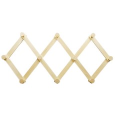 Dadrim原木伸縮型夾式 大, 淺米色, 1組