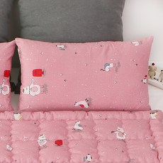 BEAUTE HOUSE 幼兒棉枕頭, Love letter pink