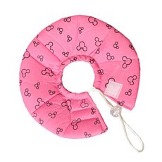 바이셀 햄스터 패브릭 넥카라 핑크 S, 1개