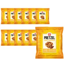 코스모스제과 프레첼 스윗시나몬맛 스낵, 30g, 12개