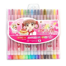 동아 꿈빛 파티시엘 돌돌이 색연필, 16색