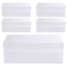 THE ZAKKA 簡約鞋子收納盒, 白色, 33 x 21 x 12 cm, 5個