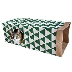 LOOK 貓平裝洞穴玩具, 混色, 1個