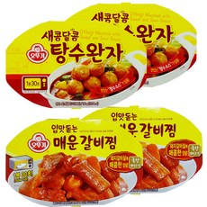 OTOKI 不倒翁 即食糖醋肉丸 180g 2入 + 即食辣燉排骨 180g 2入, 1組