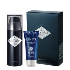 Coréana Senite Homme Black Shield Multi Solution Lotion 120ml + Ecopical Sun Homme SPF50+ PA+++ 30ml, 1套