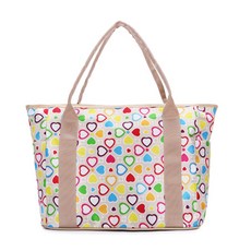 JOY MULTI 簡約口袋尿布包, 米色 愛心款