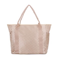 JOY MULTI 簡約口袋尿布包, 米色 點點款