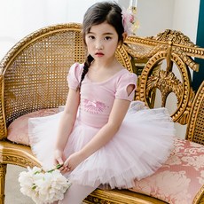 aterreballet 女童短袖三件式分離型芭蕾舞衣 ATR-7604