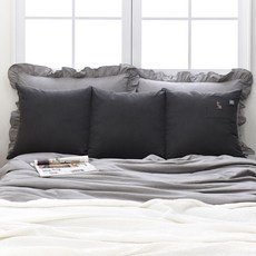 BELLELIFE 臥室床頭靠墊, 木炭