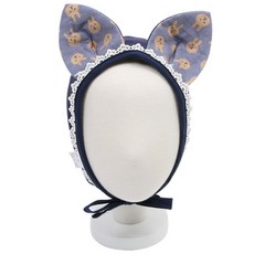 BabyMax 嬰兒蕾絲兔耳造型帽