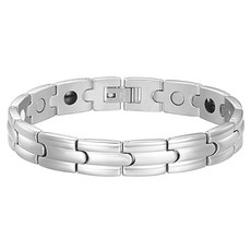 Health Plus 3in1鍺健康手環 銀色, 1個