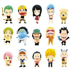 플랙스 애니캐러 히어로즈 원피스 유년기편 vol 2 피규어 15p, 1세트