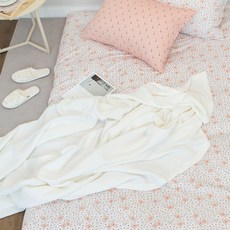 Joanne系列碎花睡墊套, 珊瑚粉