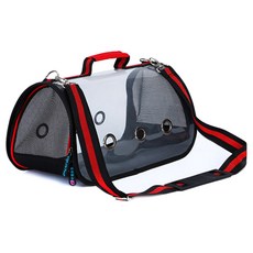 뉴엔에스 반려동물 우주선 투명 가방, 혼합 색상, 1개