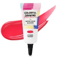 에뛰드하우스 컬러풀 드로잉 물감 블러셔 10g, RD301 봉숭아 레드, 1개