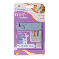 dreambaby 動物造型浴缸感溫提示防滑貼紙 F128, 單色, 10入