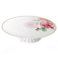 젠 로렌 플루트 케이크 스탠드 27.5cm, 혼합 색상, 1개