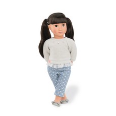 오지돌스 하트청바지 메이리 아기인형, 혼합 색상, 1개